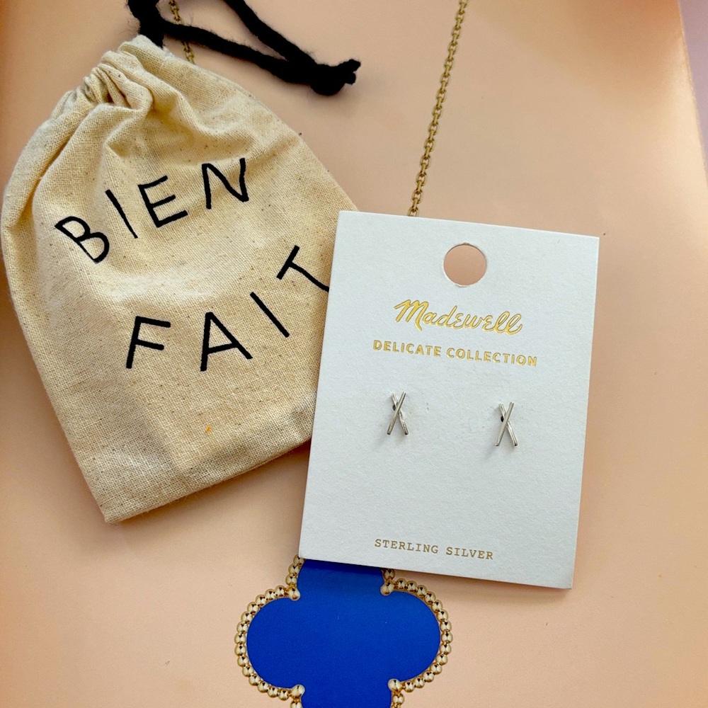 Madewell Delicate Sterling Silver Earrings